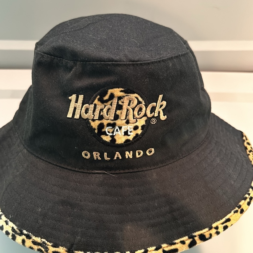 NWOT Vintage unisex Hard Rock Cafe sun/beach hat Orlando Embroidered. OS - Picture 2 of 4